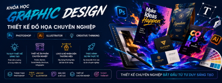 KHÓA HỌC THIẾT KẾ ĐỒ HỌA