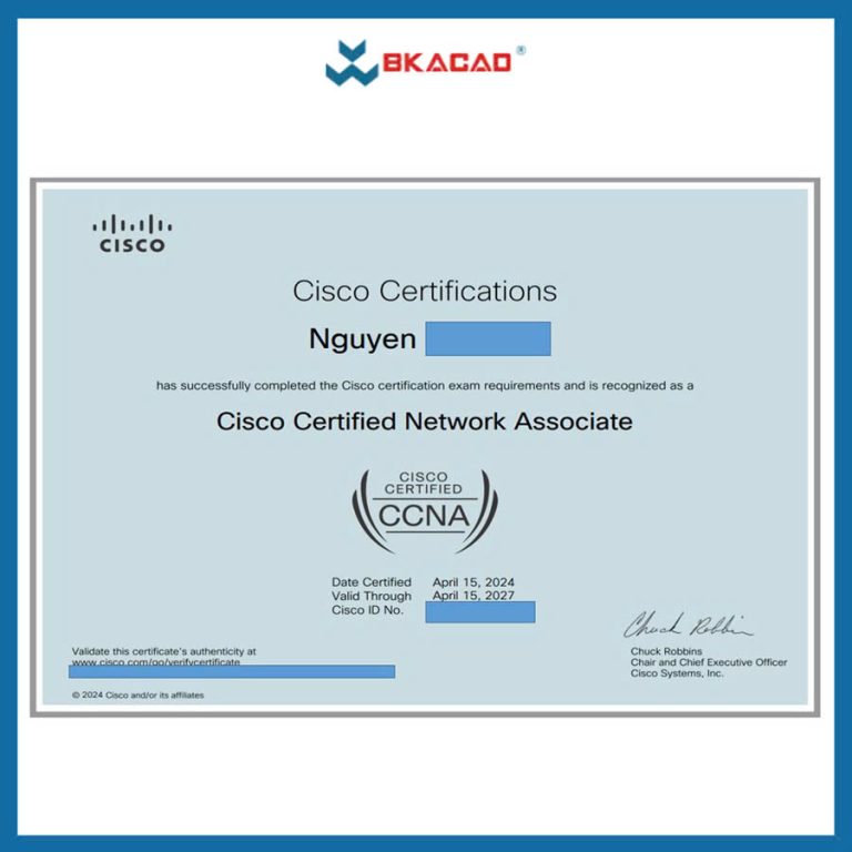 CCNA Là Gì? 5 Điều Quan Trọng Cần Biết Về Chứng Chỉ CCNA - BKACAD