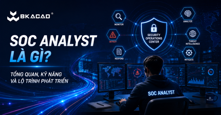 SOC Analyst là gì? Tổng quan, kỹ năng và lộ trình phát triển