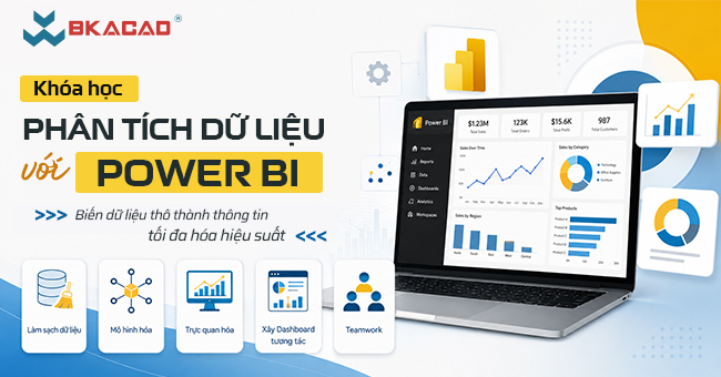 Khóa học Phân tích dữ liệu cơ bản với Power BI