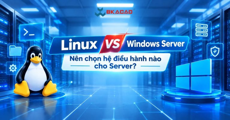 Linux vs Windows Server: Nên chọn hệ điều hành nào cho Server?